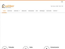 Tablet Screenshot of calliber.nl